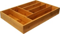 Island Bamboo Flatware Tray,17.5-by-12-Inches Island Bamboo Flatware Tray,17.5-by-12-Inches