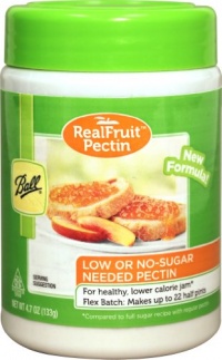 Ball? RealFruitTM Low or No-Sugar-Needed Pectin - Flex Batch 4.7 oz. Ball? RealFruitTM Low or No-Sugar-Needed Pectin - Flex Batch 4.7 oz.