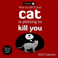 How To Tell If Your Cat Is Plotting To Kill You 2013 Wall Calendar