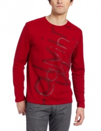 Calvin Klein Sportswear Men's Logo - Long Sleeve Crew Neck Heavy Weight Tee Calvin Klein Sportswear Men's Logo - Long Sleeve Crew Neck Heavy Weight Tee