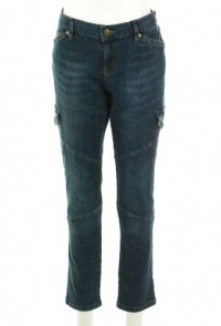 Lauren Ralph Lauren Cargo Skinny Jeans Medium Wash 6P Lauren Ralph Lauren Cargo Skinny Jeans Medium Wash 6P