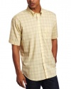 Van Heusen Men's Short Sleeve Classic Plaid Button Down