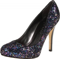 Ivanka Trump Women's Pinki Platform Pump,Blue/Black Glitter Material,7 M US Ivanka Trump Women's Pinki Platform Pump,Blue/Black Glitter Material,7 M US