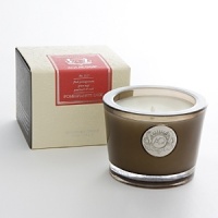 Aquiesse uses a proprietary soy wax blend and is made with organic soy bean oil and carefully selected lead-free wicks. The soy candle is stylishly encased in smoke-brown glass. Aquiesse uses a proprietary soy wax blend and is made with organic soy bean oil and carefully selected lead-free wicks. The soy candle is stylishly encased in smoke-brown glass.