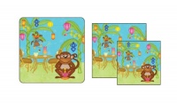 Paperproducts Design Monkey Madness Party Set, Set Includes Beverage and Lunch Napkins and Matching Plates Paperproducts Design Monkey Madness Party Set, Set Includes Beverage and Lunch Napkins and Matching Plates