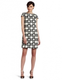 Julie Dillon Women's Printed Cap Sleeve Sheath Dress Julie Dillon Women's Printed Cap Sleeve Sheath Dress