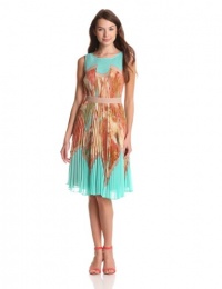 BCBGMAXAZRIA Women's Ksenia Woven City Dress, Powder, 4 BCBGMAXAZRIA Women's Ksenia Woven City Dress, Powder, 4