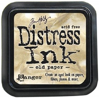 Ranger Tim Holtz Distress Ink Pad, Old Paper Ranger Tim Holtz Distress Ink Pad, Old Paper