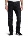 J.C. Rags Mens 34 Plated Blue Black Denim Jeans