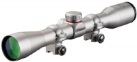 Simmons .22 Mag 4x 32mm Truplex Reticle Rimfire Riflescope with Rings (Silver) Simmons .22 Mag 4x 32mm Truplex Reticle Rimfire Riflescope with Rings (Silver)