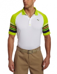 Puma Men's Golf Stripe Sleeve Polo Puma Men's Golf Stripe Sleeve Polo