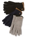 These soft wool gloves from Ralph Lauren are as comfortable as they are great looking.
