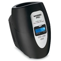 Serving your favorite vintages at the perfect temperature is at your fingertips with Waring Pro's Wine Chiller/Warmer. Featuring a library of 33 preset wine temperatures, you simply select the appropriate wine from the backlit LCD screen and the chilling or warming begins. And, no monitoring is necessary - an alarm alerts you when it has reached the optimum serving temperature. Serving your favorite vintages at the perfect temperature is at your fingertips with Waring Pro's Wine Chiller/Warmer. Featuring a library of 33 preset wine temperatures, you simply select the appropriate wine from the backlit LCD screen and the chilling or warming begins. And, no monitoring is necessary - an alarm alerts you when it has reached the optimum serving temperature.