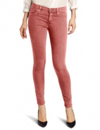 Hudson Women's Nico Midrise Super Skinny Colors, Sepia, 24