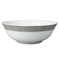 Sauvage dinnerware by Bernadaud successfully blends three surprisingly sensual touches - pearl-grey lizard skin, silver filament and interlocking Cordovan honeycombs -- into one truly memorable collection for your table. Exceptional elegance with a touch of the exotic. Sauvage dinnerware by Bernadaud successfully blends three surprisingly sensual touches - pearl-grey lizard skin, silver filament and interlocking Cordovan honeycombs -- into one truly memorable collection for your table. Exceptional elegance with a touch of the exotic.