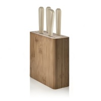 Alessi's knife block is designed to store cheese knives from the Milky Way Minor collection. Knives not included. Alessi's knife block is designed to store cheese knives from the Milky Way Minor collection. Knives not included.