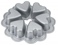 Nordic Ware Cast-Aluminum Nonstick Baking Pan, Mini Hearts Nordic Ware Cast-Aluminum Nonstick Baking Pan, Mini Hearts