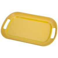 Le Creuset Stoneware 16 Oval Serving Platter, Dijon Le Creuset Stoneware 16 Oval Serving Platter, Dijon