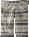 LRG - Kids Boys 2-7 Little Salamander Boardwalk Short, Dark Charcoal, 7