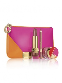 Be a Modern Artist. Master the art of the perfect lip with natural, nude shades of Sugar Honey, Praline Paradise and Rose. This gift collection includes a Modern Artist, color-block case with Pure Color Lipstick in Full-Size, Pure Color Gloss and Double Wear Lip Pencil. Be a Modern Artist. Master the art of the perfect lip with natural, nude shades of Sugar Honey, Praline Paradise and Rose. This gift collection includes a Modern Artist, color-block case with Pure Color Lipstick in Full-Size, Pure Color Gloss and Double Wear Lip Pencil.