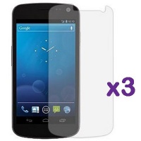 Fosmon Anti-Glare (Matte) Screen Protector Film for Samsung Galaxy Nexus (3 Pack) Fosmon Anti-Glare (Matte) Screen Protector Film for Samsung Galaxy Nexus (3 Pack)