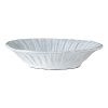 Handmade from Venetian terra marrone, or brown clay, this distressed white bowl is perfectly sized for serving pasta or vegetables.