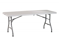 Office Star 6-Foot Resin Center-Fold Multipurpose Table