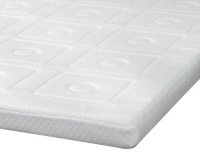 SensorPedic 3-Inch Luxury Memory Foam Mattress Topper, White, Queen SensorPedic 3-Inch Luxury Memory Foam Mattress Topper, White, Queen