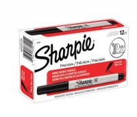 Sharpie 37001 Ultra Fine Point Permanent Markers, Black (Box of 12)