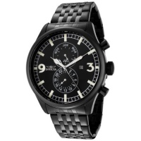 Invicta Men's 0367 II Collection Black Ion-Plated Stainless Steel Watch Invicta Men's 0367 II Collection Black Ion-Plated Stainless Steel Watch