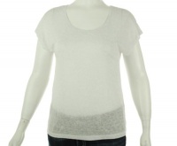 Calvin Klein Foil Print Drop Shouder Tee White Calvin Klein Foil Print Drop Shouder Tee White