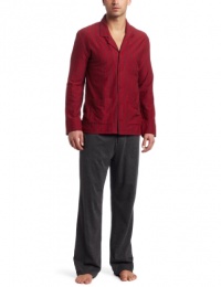 American Essentials Men's Sleepwear 2-Piece Pajama Set American Essentials Men's Sleepwear 2-Piece Pajama Set