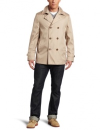 Calvin Klein Men's Double Breasted Coat, Sandie, Small