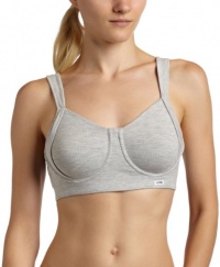Natori Women's Underwire Sports Bra,Heather Grey,34DD Natori Women's Underwire Sports Bra,Heather Grey,34DD
