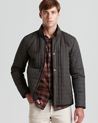 A modish jacket in quilted nylon gvies you the edge in both fashion and comfort. From Vince. A modish jacket in quilted nylon gvies you the edge in both fashion and comfort. From Vince.