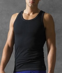 Polo Ralph Lauren Stretch Cotton Jersey Tank (PO81) L/Black