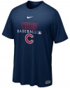 Chicago Cubs AC Dri-FIT Navy Legend Team Issue II T-Shirt by Nike