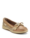 A classic, nautical Sperry Top-Sider silhouette goes glam in these big city-style boat shoes.