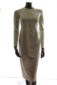 Stella McCartney womens wool twill knit slv classic slim dress Stella McCartney womens wool twill knit slv classic slim dress