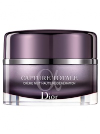 Wake up looking well-rested and luminous. Capture Totale Intensive Night Restorative Rich Creme combines Capture Totale's multi-corrective age-defying ingredients (Alpha Longoza Complex, Centuline, and Aminolumine) with an extract of Calamansi to maximize the skin's restorative ability during the night, stimulate the skin's own antioxidant production and help correct all signs of aging. Every morning, skin's defenses are optimized and skin is recharged and visibly more beautiful. Wake up looking well-rested and luminous. Capture Totale Intensive Night Restorative Rich Creme combines Capture Totale's multi-corrective age-defying ingredients (Alpha Longoza Complex, Centuline, and Aminolumine) with an extract of Calamansi to maximize the skin's restorative ability during the night, stimulate the skin's own antioxidant production and help correct all signs of aging. Every morning, skin's defenses are optimized and skin is recharged and visibly more beautiful.