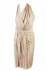 Stella McCartney womens isadore crystal studded halter dress Stella McCartney womens isadore crystal studded halter dress