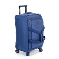 Recessed extra long locking trolley handle made of aircraft grade aluminum with one button operation, for ease of use. Reinforced corners and kickplate offer additional protection against wear. Fully lined interior with tie down straps to keep your clothing wrinkle free. Integrated privacy ID tag. TSA accepted lock. Recessed extra long locking trolley handle made of aircraft grade aluminum with one button operation, for ease of use. Reinforced corners and kickplate offer additional protection against wear. Fully lined interior with tie down straps to keep your clothing wrinkle free. Integrated privacy ID tag. TSA accepted lock.
