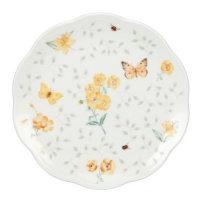 Lenox Butterfly Meadow Dessert Plates, 8-Inch, Assorted Colors, Set of 4 Lenox Butterfly Meadow Dessert Plates, 8-Inch, Assorted Colors, Set of 4