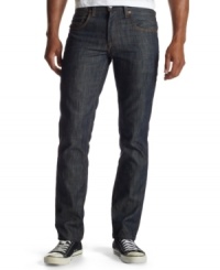 Levi's combines a modern slim fit with a wash that helps you always keep it cool, making these skinny blues a cool complement to your weekend wardrobe. Levi's combines a modern slim fit with a wash that helps you always keep it cool, making these skinny blues a cool complement to your weekend wardrobe.