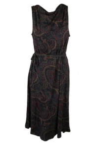 LAUREN Ralph Lauren Womens Sleeveless Paisley Dress LAUREN Ralph Lauren Womens Sleeveless Paisley Dress