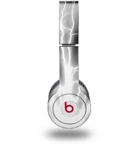 WraptorSkinz Lightning Skin for Beats Solo HD Headphones, White WraptorSkinz Lightning Skin for Beats Solo HD Headphones, White