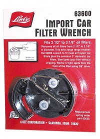 Lisle 63600 Oil Filter Tool Lisle 63600 Oil Filter Tool