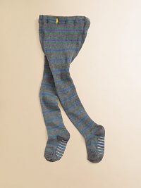 Bold stripes and pony logo add style and substance to these cozy, stretchy tights.Non-slip bottoms80% cotton/19% polyester/1% spandexMachine washMade in USA Bold stripes and pony logo add style and substance to these cozy, stretchy tights.Non-slip bottoms80% cotton/19% polyester/1% spandexMachine washMade in USA