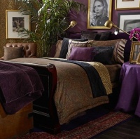 Lauren by Ralph Lauren New Bohemian Paisley EURO Pillow Sham Lauren by Ralph Lauren New Bohemian Paisley EURO Pillow Sham