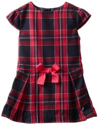 Nautica Girls 2-6X Plaid Short Sleeve Dress, New Sport Navy, 3T Nautica Girls 2-6X Plaid Short Sleeve Dress, New Sport Navy, 3T